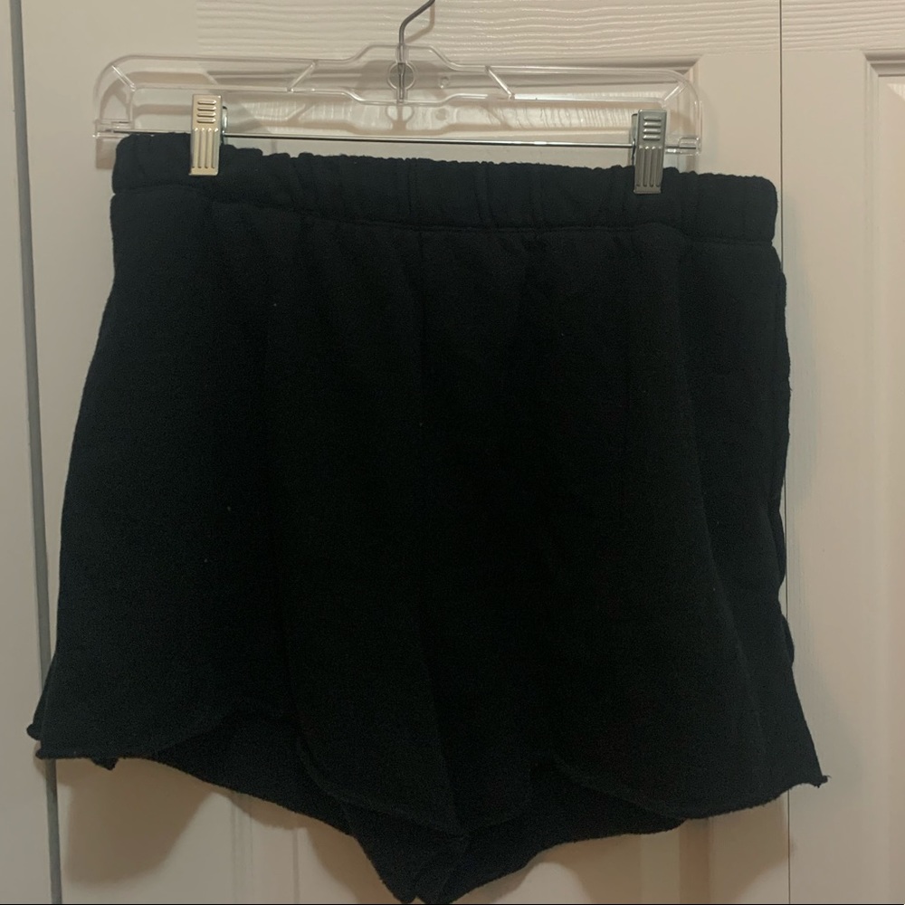 Aerie black lounge shorts
